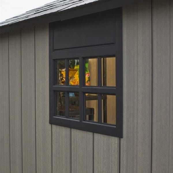 Keter Oakland 7.5x11 Plastic Garden Storage Shed - Image 4