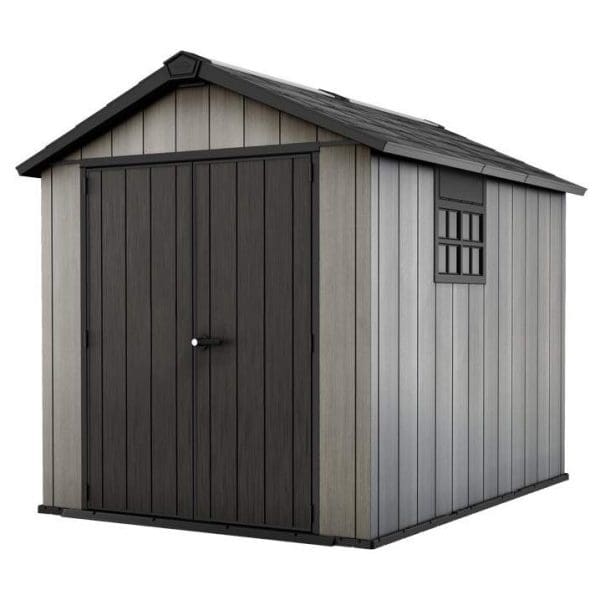 Keter Oakland 7.5x9 Plastic Garden Storage Shed - Image 11