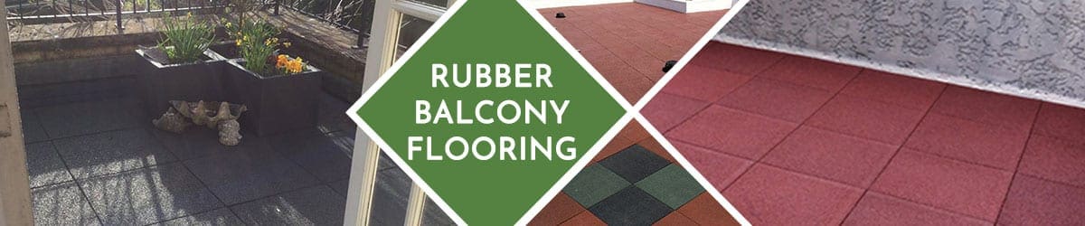 Balcony Flooring | Soft & durable rubber flooring tiles