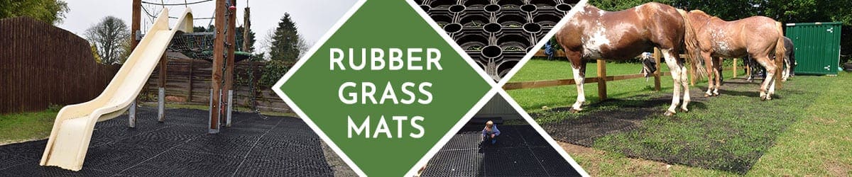 Rubber Grass Mats | Ideal for flooring, play areas & more