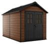 Keter Newton 7.5x11 Plastic Garden Storage Shed - Image 2