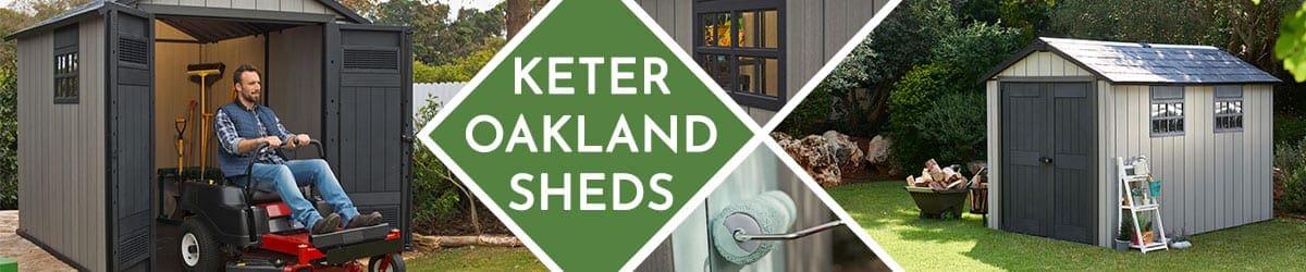 Keter Oakland Sheds | Oakland Shed Range