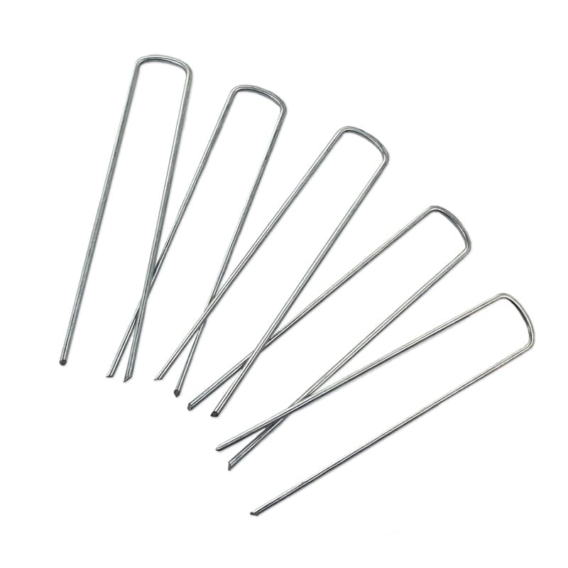 3mm Steel UPins 100 Pk Fixings for Membranes & Meshes