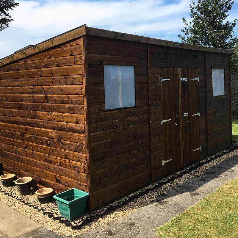 Shed Base Suitable for 10x8ft Garden Building