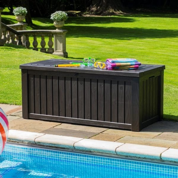 Keter Storage Box - Rockwood 570L Brown - Image 2