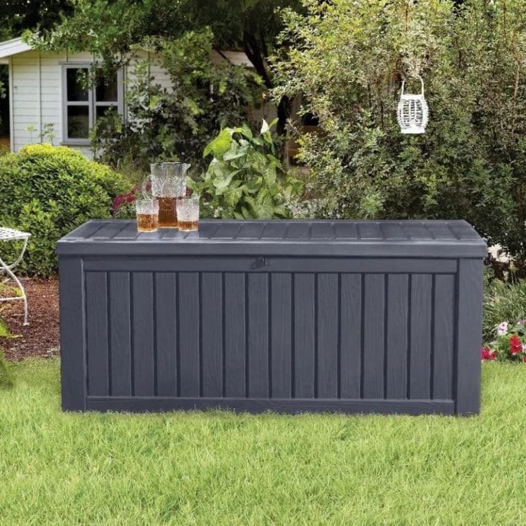 Keter Rockwood 570L Grey Storage Box Grey Rockwood Storage Box