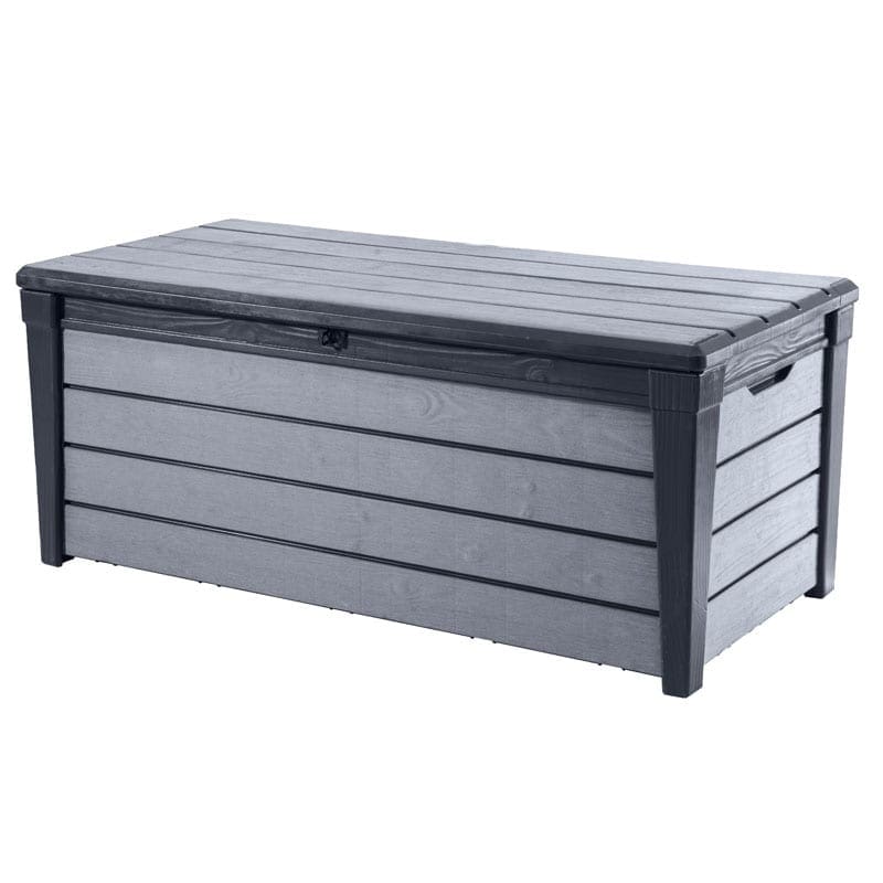Keter Brushwood Storage Box Plastic Keter Deck Box