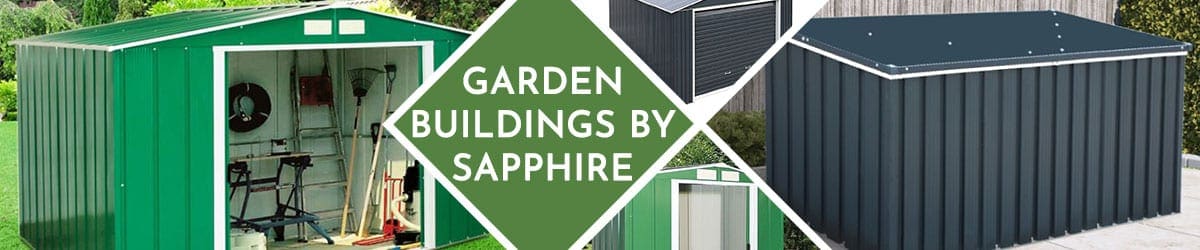 Sapphire Metal Garden Buildings