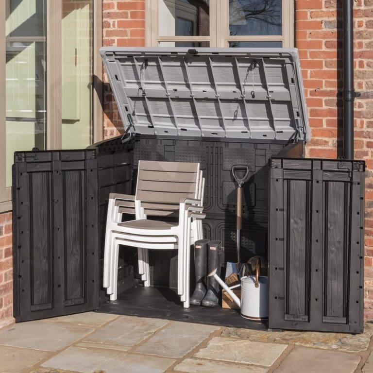 Plastic Storage Box Keter Hideaway XL Garden Storage