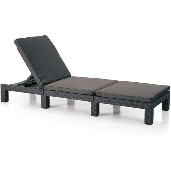 Keter Daytona Sun Lounger  Grey - Image 2