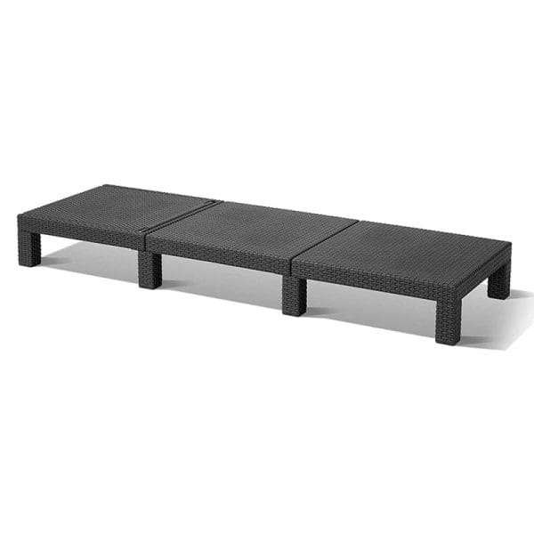 Keter Daytona Sun Lounger  Grey - Image 5