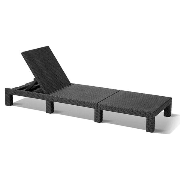 Keter Daytona Sun Lounger  Grey - Image 3