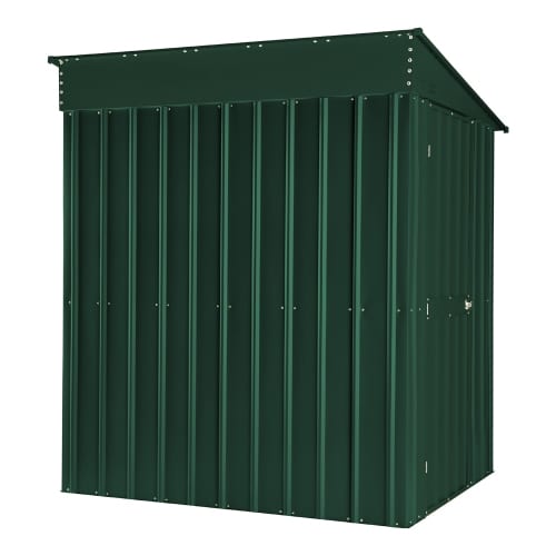 Lean To Shed | 5x8 Green Lotus Metal Shed