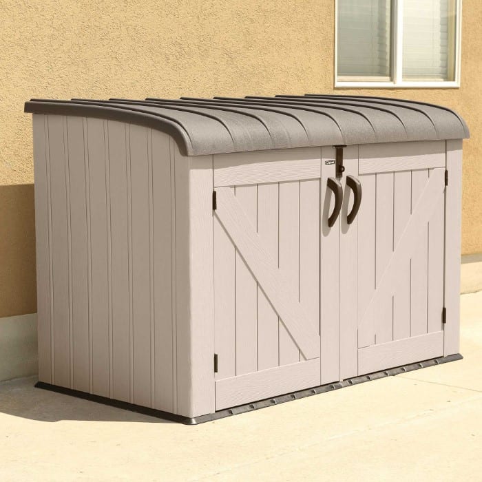 Outdoor Storage Box 6ft X 3 5ft, Plastic Outdoor Shelving