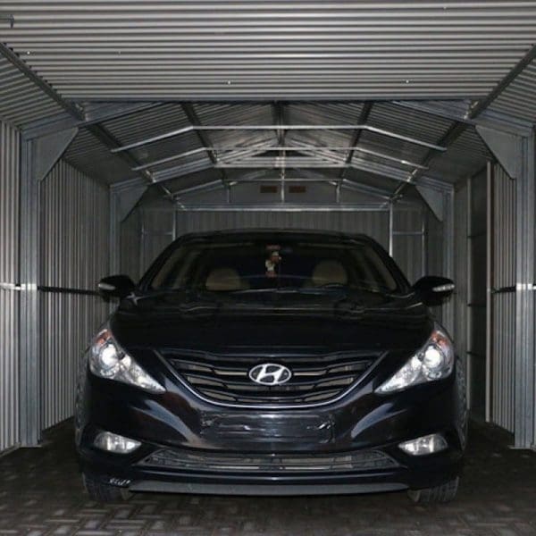 Metal Garage 12x38 - Sapphire - Image 8