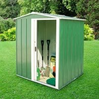 Metal Shed 5x4 - Sapphire Green