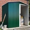 Metal Shed 5x4 - Sapphire Green - Image 4