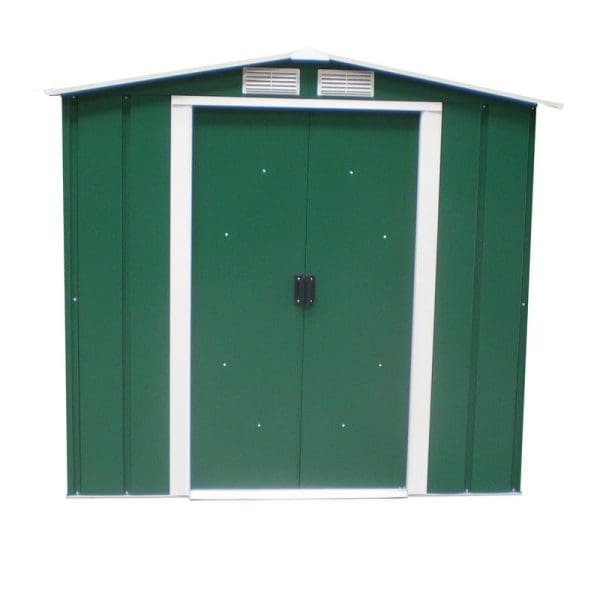 Metal Shed 6x4 - Sapphire Green - Image 3