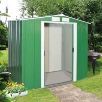 Metal Shed 6x6 - Sapphire Green