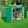 Metal Shed 8x6 - Sapphire Green