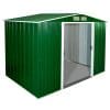 Metal Shed 8x6 - Sapphire Green - Image 3