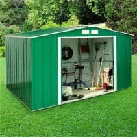 Metal Shed 8x8 - Sapphire Green