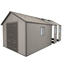Plastic Outdoor Storage Shed - Lifetime 11ft x21ft - Product Picture
