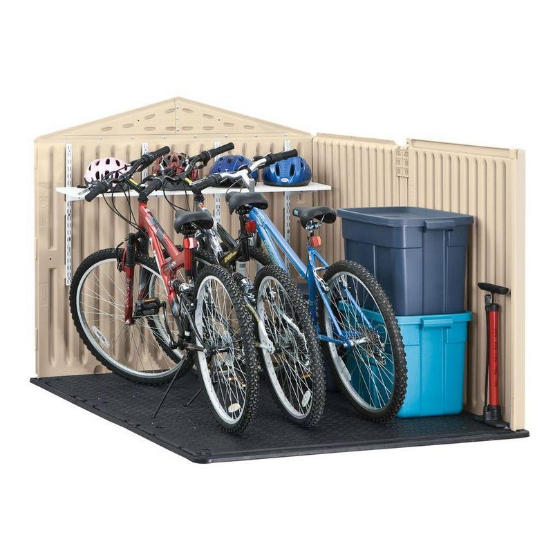 Plastic Shed 5'x6' Rubbermaid Sliding Roof