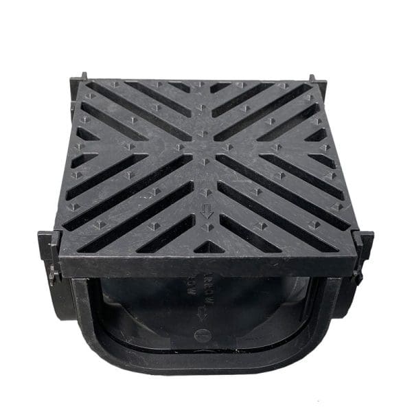 RecoDrain Four Way Connector W/ Two End Caps - Image 2