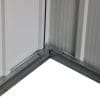 Metal Shed 10x10 - Sapphire Anthracite Grey - Image 2