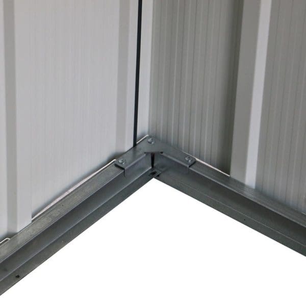 Metal Shed 10x10 - Sapphire Anthracite Grey - Image 2