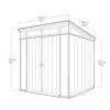 Keter Artisan 7x7 Plastic Garden Storage Shed - Image 8