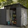 Keter Artisan 7x7 Plastic Garden Storage Shed