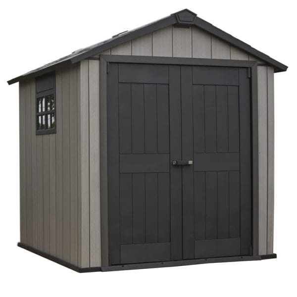 Keter Oakland 7.5x7 Plastic Garden Storage Shed - Image 16