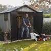 Keter Oakland 7.5x9 Plastic Garden Storage Shed - Image 2