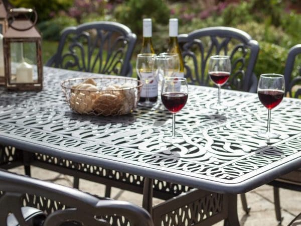 Amalfi 8 Seat Rectangular Dining Set - Image 5