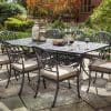Amalfi 8 Seat Rectangular Dining Set - Image 3