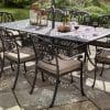 Amalfi 8 Seat Rectangular Dining Set - Image 2