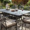 Amalfi 8 Seat Rectangular Dining Set - Image 4