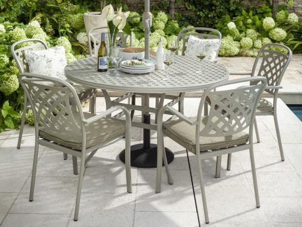 Berkeley 6 Seat Round Dining Set - Image 2