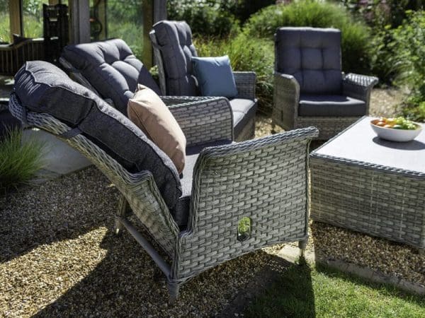 Heritage Tuscan 2 Seat Reclining Lounge Set - Image 3