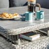 Heritage Tuscan Square Adjustable Casual Dining Set with Benches - Image 3