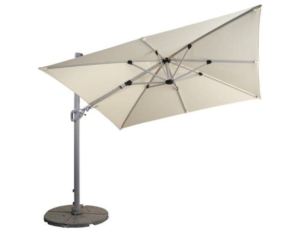Pacific Square Cantilever Parasol  Cream - Image 2