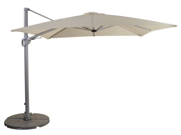 Pacific Square Cantilever Parasol  Cream