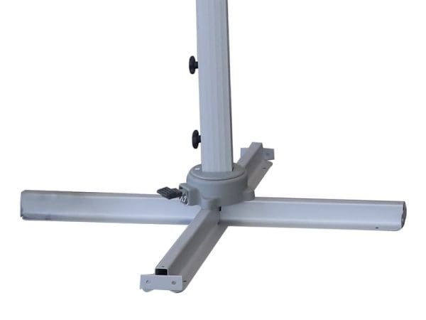 Pacific Square Cantilever Parasol  Grey - Image 3