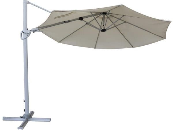 Pacific Round Cantilever Parasol  Cream
