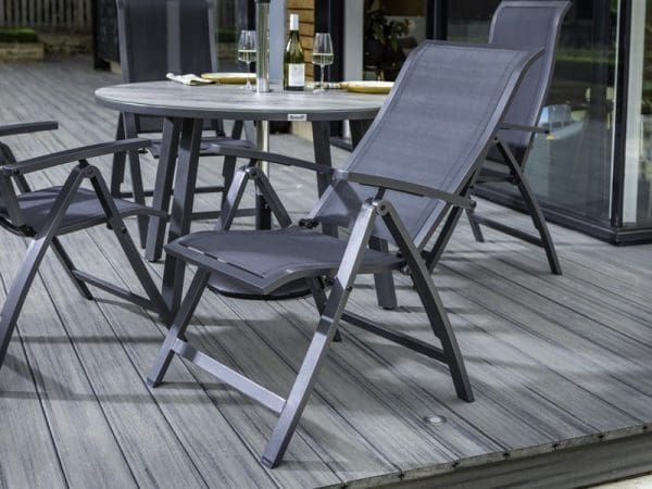 Vienna Reclining 4 Seat Round Set - Image 5