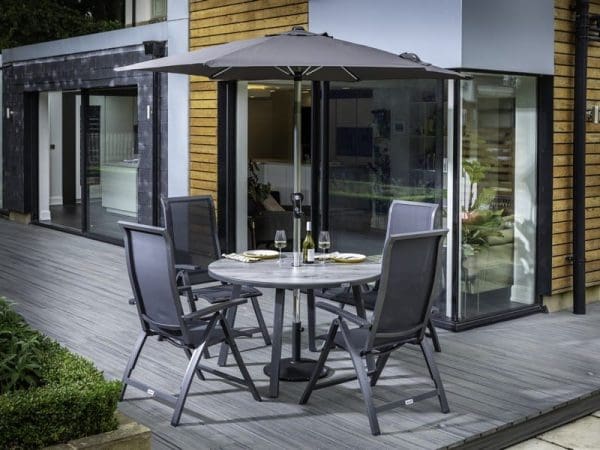 Vienna Reclining 4 Seat Round Set