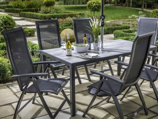 Vienna Reclining 6 Seat Rectangular Set