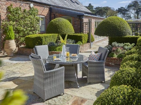 Burnham XL Four Seat Dining Set